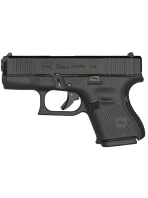 GLOCK G26 GEN5 9MM PISTOL, BLACK