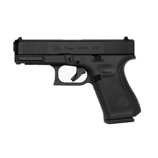 GLOCK G19 GEN 5 9MM PISTOL, BLACK