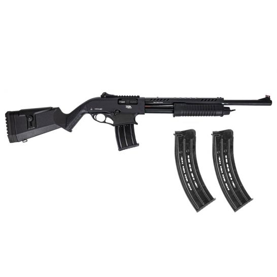 Rock Island VRPA40 20" 12 GA Pump Shotgun w/ Two (2) VR Series 9rd Magazines