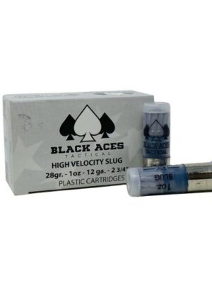 BLACK ACES TACTICAL 2.75″ 12 GAUGE SLUGS, 200RDS