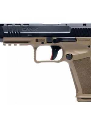 CANIK TP9 METE SFX OPTICS READY 9MM PISTOL, FDE/BLACK