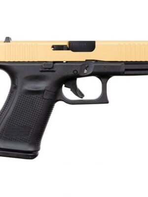 GLOCK 19 GEN 5 FS 9MM PISTOL, GOLD SLIDE – ACG-57031