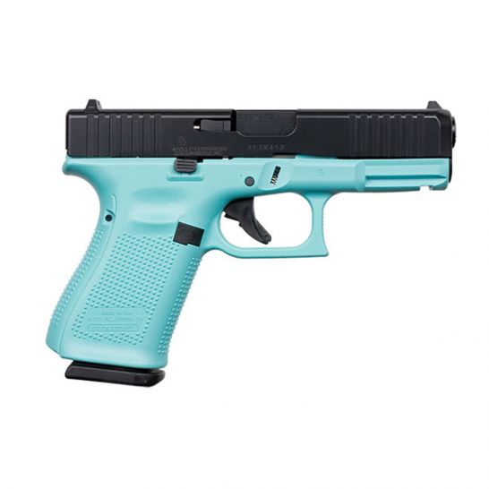 GLOCK 19 GEN 5 FS 9MM PISTOL, ROBIN’S EGG BLUE – ACG-57027