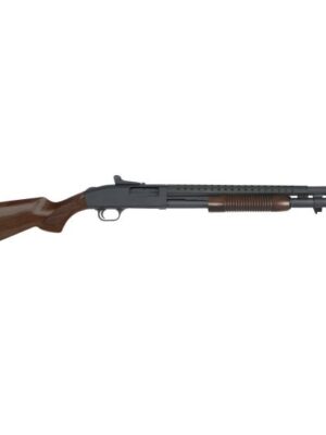 MOSSBERG 590A1 RETROGRADE 9 SHOT 12 GAUGE PUMP-ACTION SHOTGUN, WALNUT