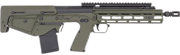 Kel-Tec RDBDGRN RDB Defender 223 Rem/5.56 NATO 20+1 16.10" Black Pencil Profile Barrel, OD Green Polymer Receiver, OD Green Synthetic Collapsible Stock, OD Green Polymer Grip