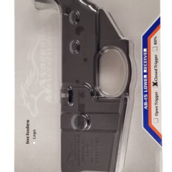Anderson AM-15 Forged Stripped AR Lower - Black | Closed Trigger Guard | Retail Packaging