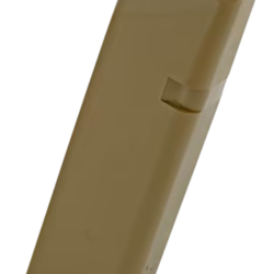 Glock 10rd 9mm Luger Magazine Coyote Tan Polymer for G17 G19X