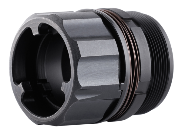 Dead Air Da428 Key-mo Adapter Black Adapter For Hub Socket Silencers(1 3/8-24)