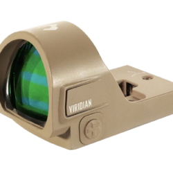 Viridian 9810145 RFX35 Flat Dark Earth 1 x 22 mm x 26 mm 3 MOA Green Dot