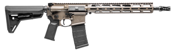 VKTR VK1PW Rifle with Hux WRX Flash Hider 5.56 NATO 13.7 in. FDE 30 rd. PW to 16 in